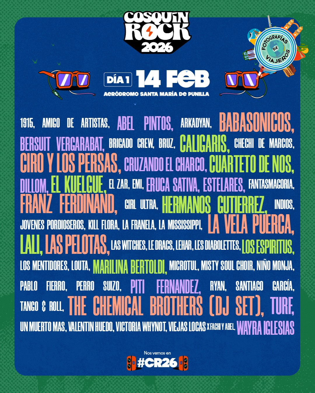 COSQUIN ROCK GRILLA DIA 1