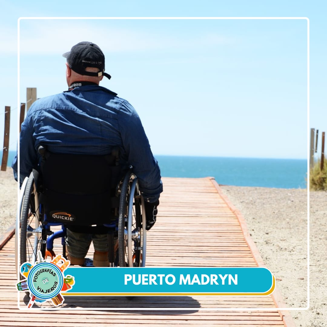 La parte accesible de Puerto Madryn
