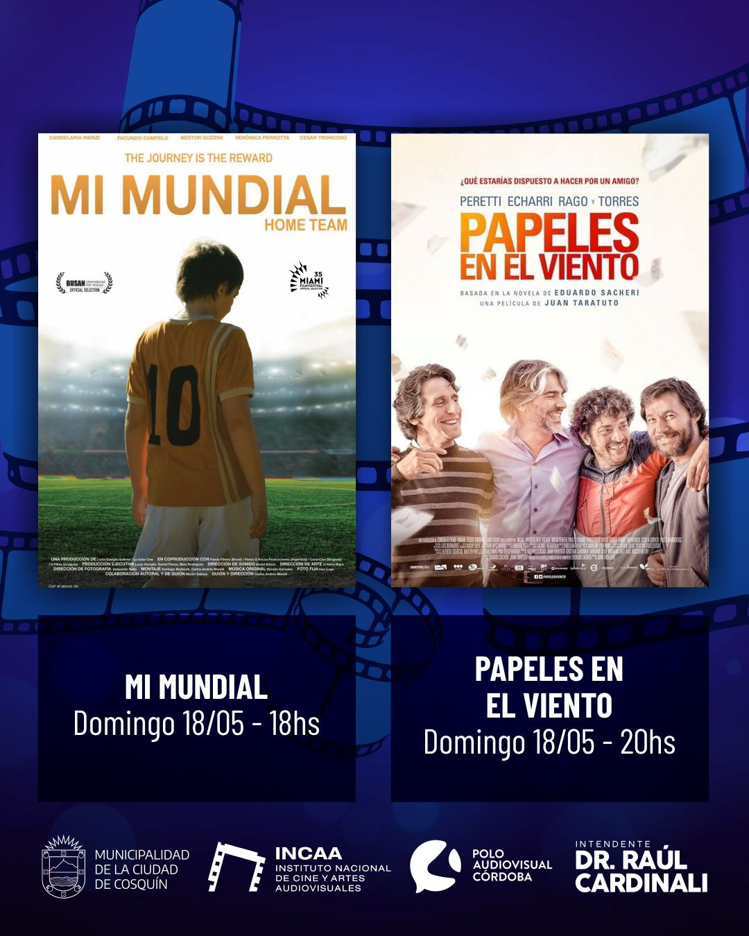 CINE COSQUIN FOTOGRAFIAS DE VIAJEROS