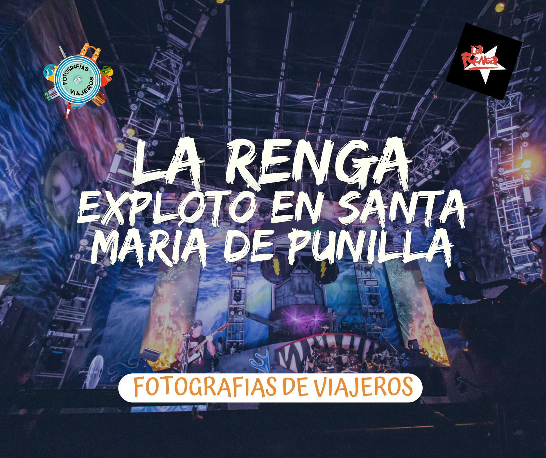 Alejado de la red: la furia de La Renga explotó Santa María de Punilla